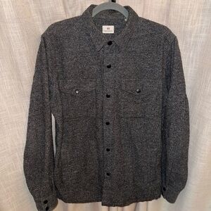 Ag Adriano Goldschmied Charcoal Shirt Jacket